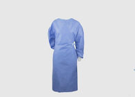 青く使い捨て可能な手術衣の反細菌のサイズ証明される120 * 140cm ISO サプライヤー