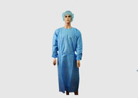 通気性の生殖不能の手術衣、使い捨て可能な青い操作劇場のガウン サプライヤー