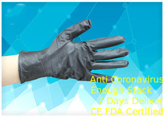 反スキッドによって着色される医学の手袋、ニトリルの医学の手袋の粉自由な230MMの長さ サプライヤー