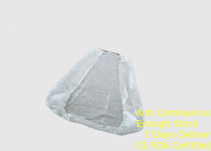 白い色の使い捨てのシーツ、使い捨て可能なマッサージのベッド・カバーの液体証拠 サプライヤー