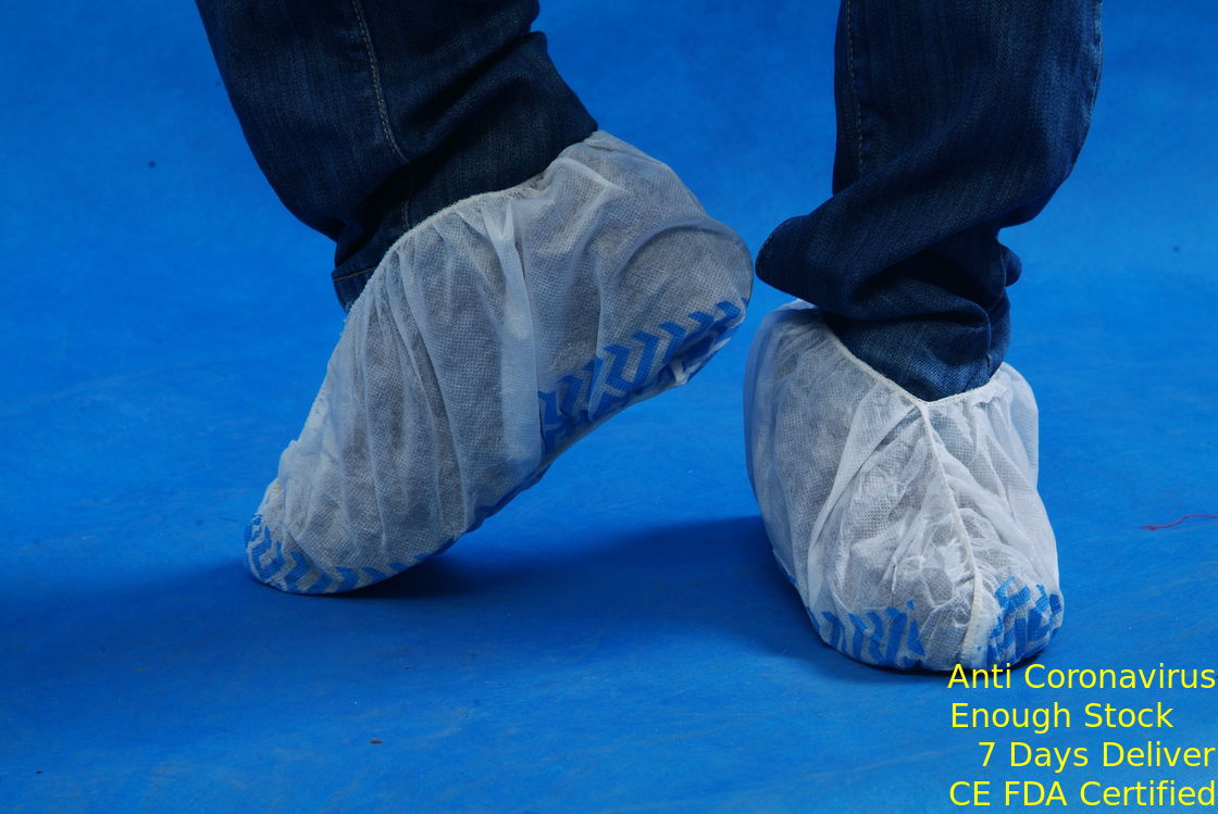 床の保護衛生学の使い捨て可能な靴は構造の仕事場のための通気性を覆います サプライヤー