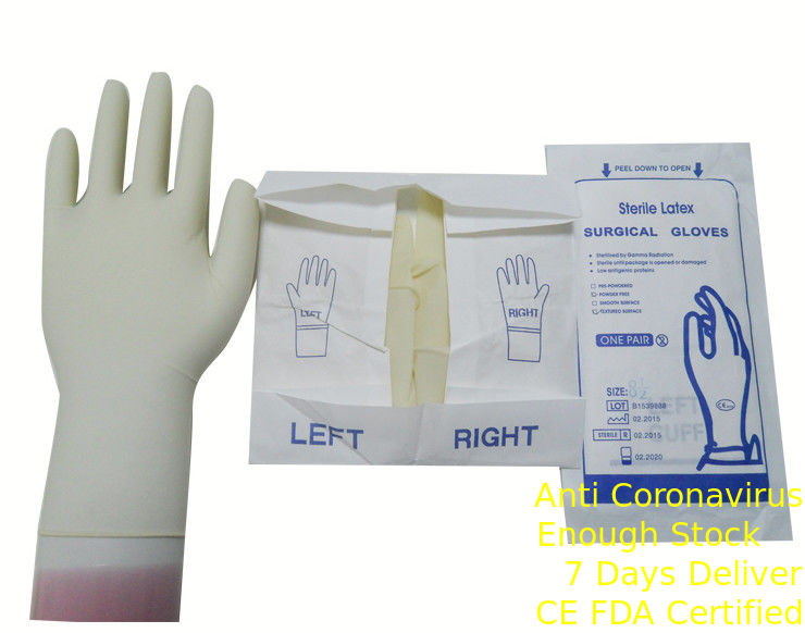 快適な外科生殖不能の手袋の保護マイクロ粗雑面の質 サプライヤー