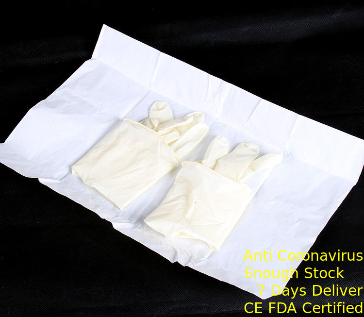 病院の承認される使い捨て可能な生殖不能の手袋の外科粉自由なISO 13485 サプライヤー