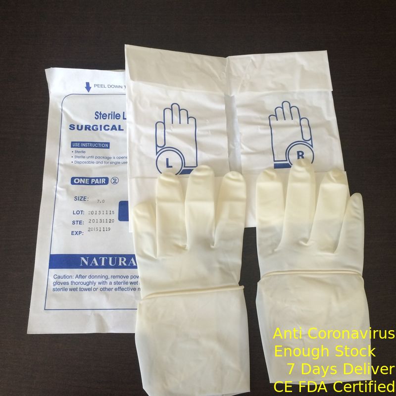 セリウムの生殖不能の検査の手袋7.5の中型の特別に長い肘の長さのマイクロの粉 サプライヤー
