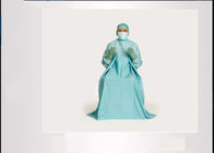 泌尿器科学の使い捨て可能な手術衣の快適な生地の物質的なニットの袖口の反引き サプライヤー