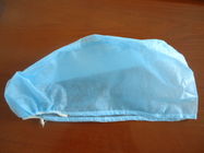 乳液の自由で使い捨て可能な外科帽子、縫われたゴムが付いている使い捨て可能な手術室の帽子 サプライヤー
