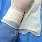 粉の自由で使い捨て可能な外科手袋のよい伸縮性がある身体検査の塗布 サプライヤー