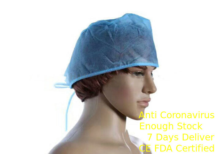 病院の外科医のレースとの使い捨て可能なヘッド帽子のポリプロピレンの物質的なハンドメイド サプライヤー